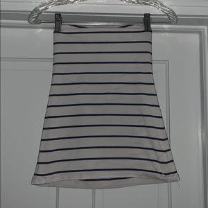 Strapless top!